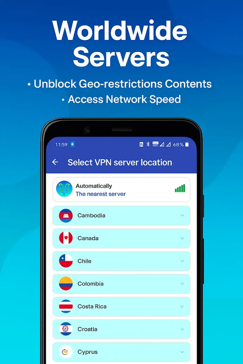 BBVPN VPN tangkapan layar 6