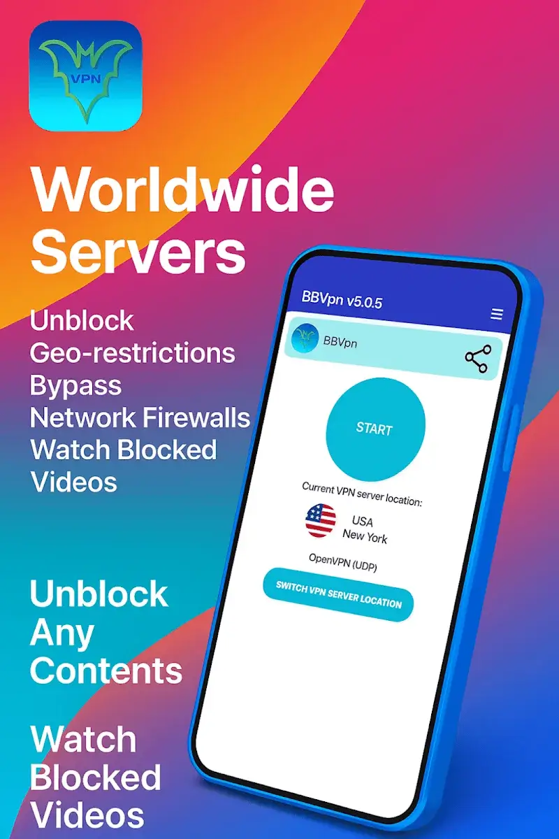 BBVPN VPN tangkapan layar 3
