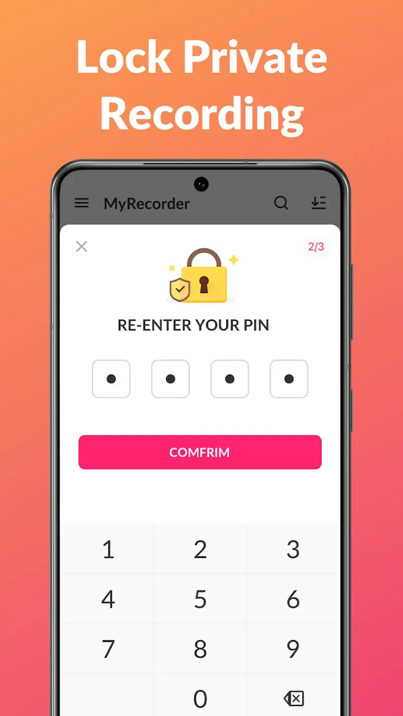 MyRecorderプレビュー画面5