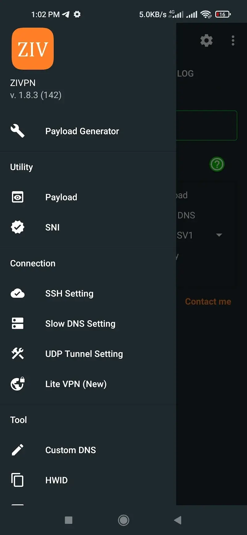 ZIVPN Tunnel ekran görüntüsü 4