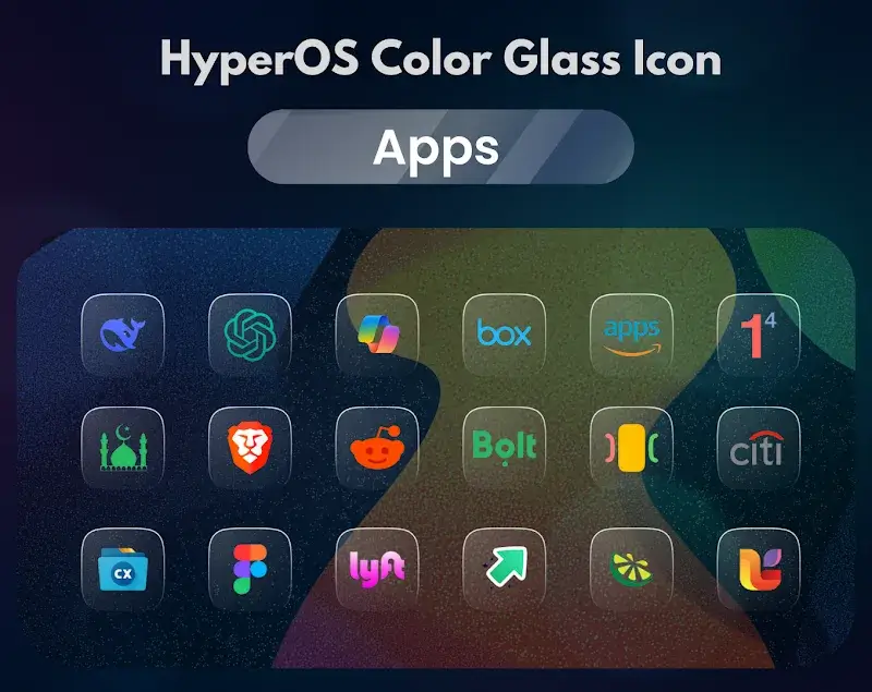Capture d'écran 5 de HyperOS Icons