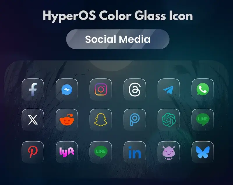 Capture d'écran 3 de HyperOS Icons