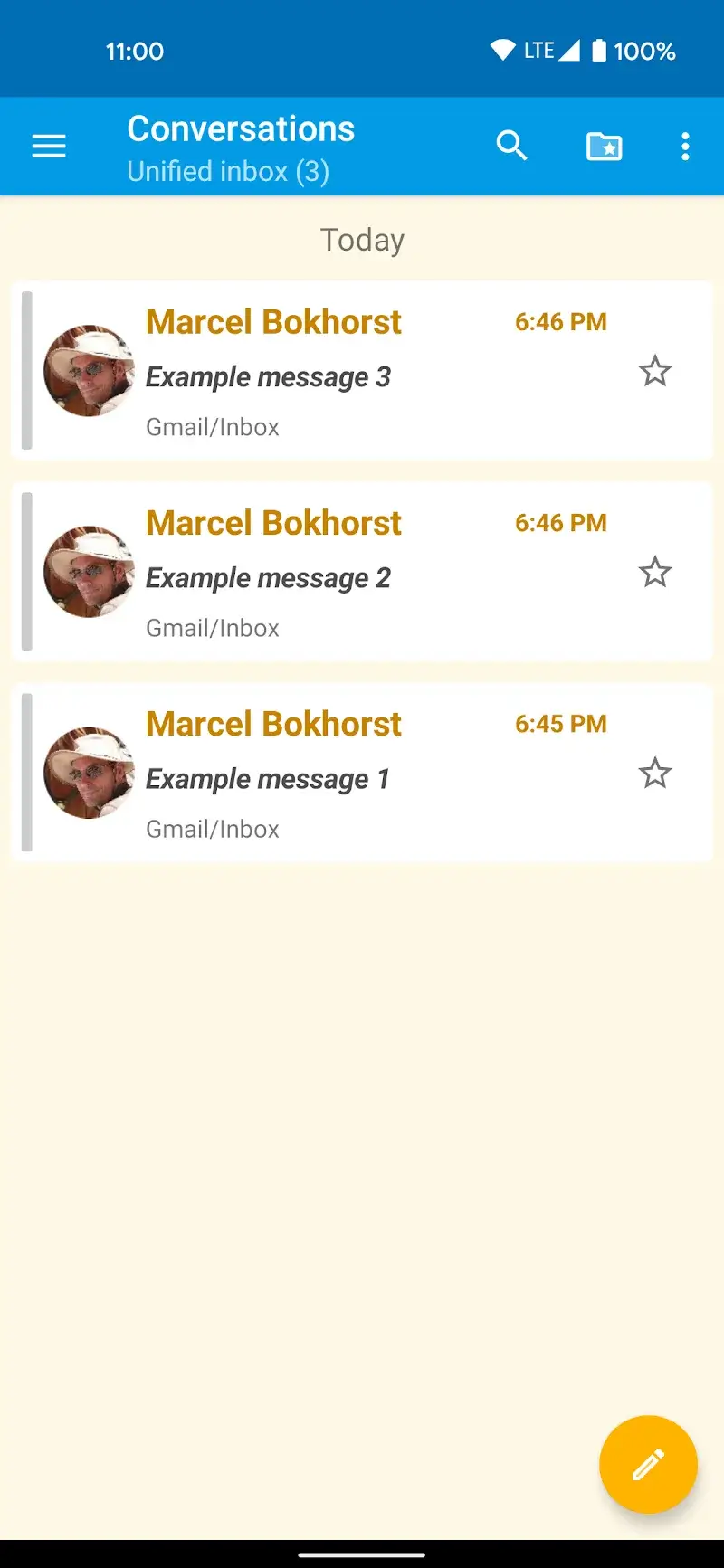 FairEmail ekran görüntüsü 3