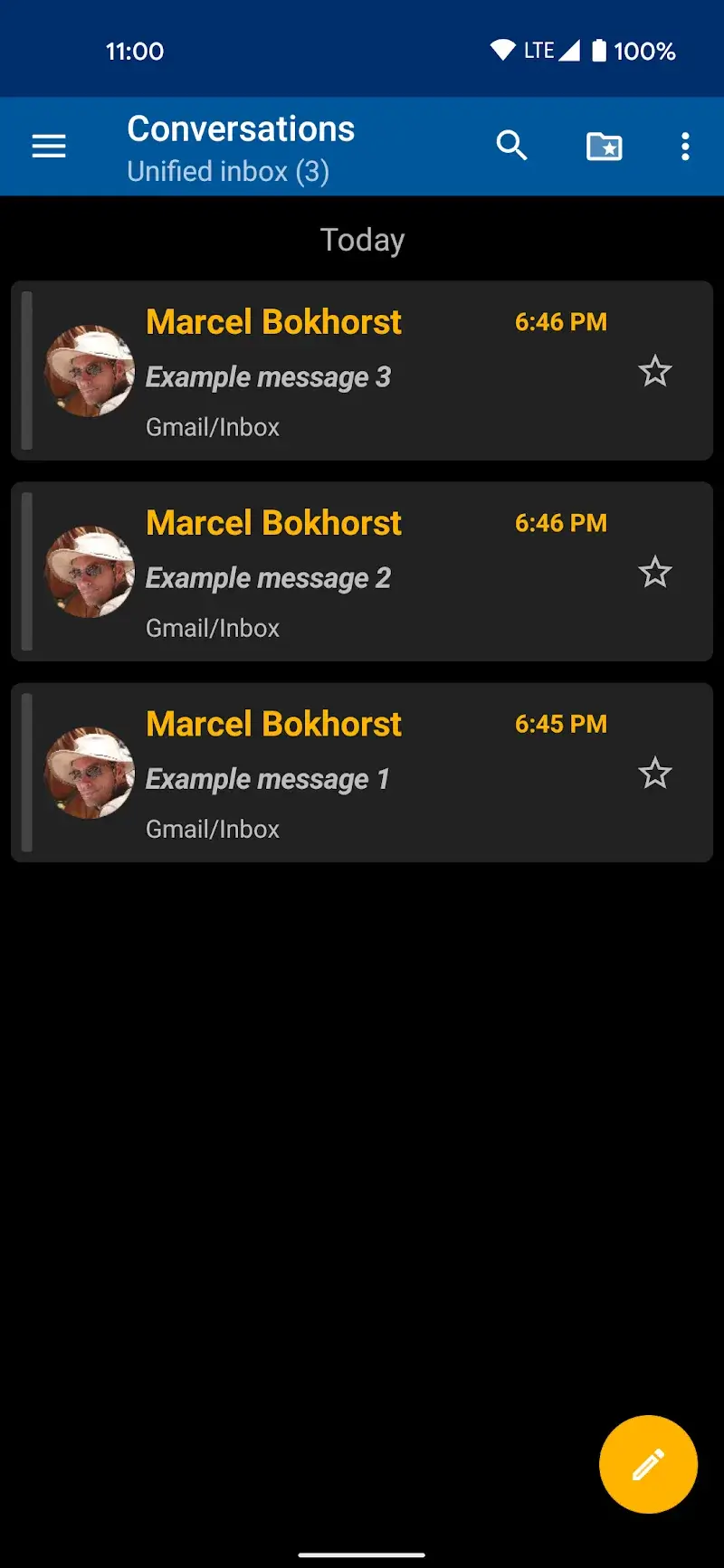 FairEmail ekran görüntüsü 5