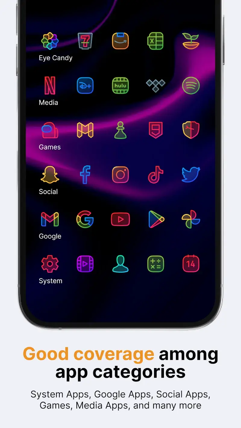 ภาพหน้าจอ Caelus Duotone Icon Pack v5.4.2 MOD APK 4