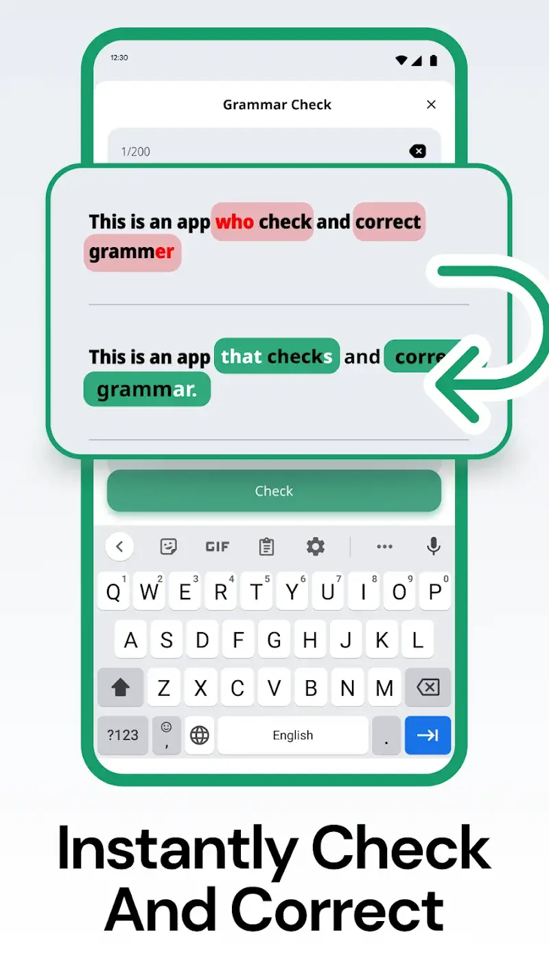 Grammar Check Screenshot 2