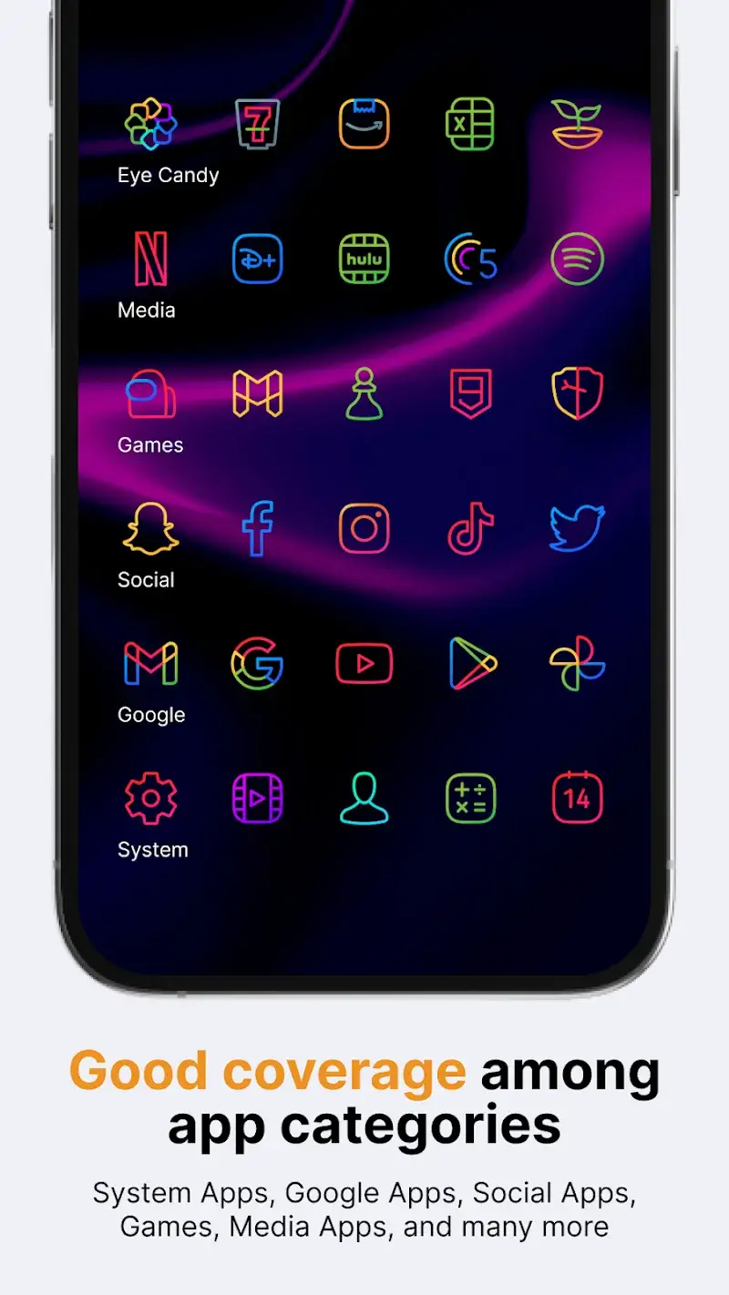 Caelus: Linear Icon Pack 스크린샷 4