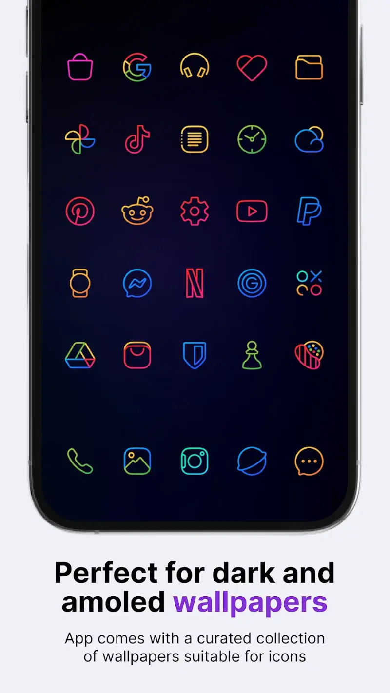 Caelus: Linear Icon Pack 스크린샷 2