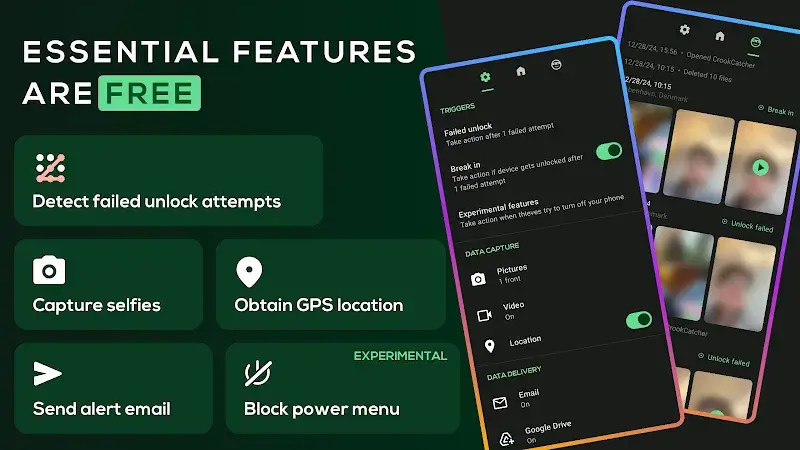 CrookCatcher screenshot 2