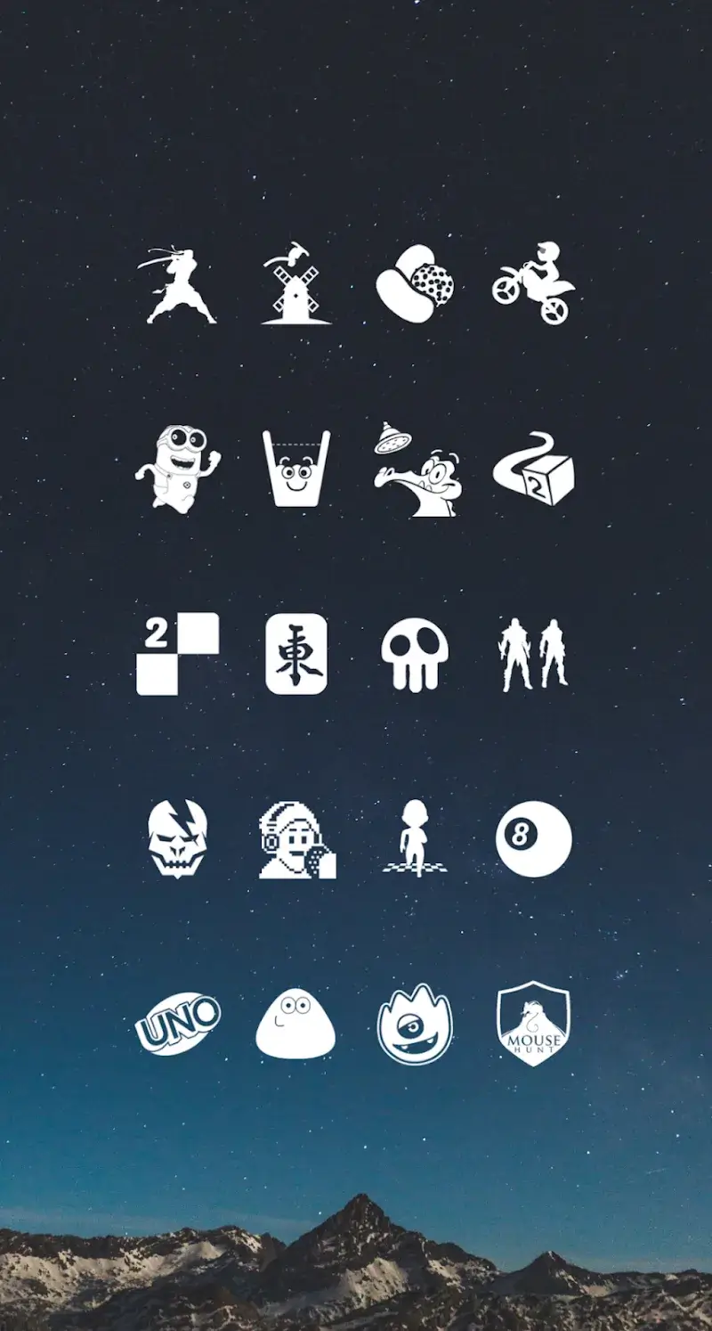 Whicons - White Icon Pack screenshot 3