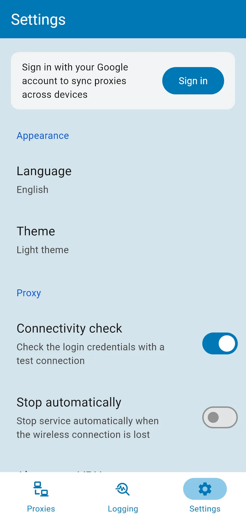 Super Proxy screenshot 5