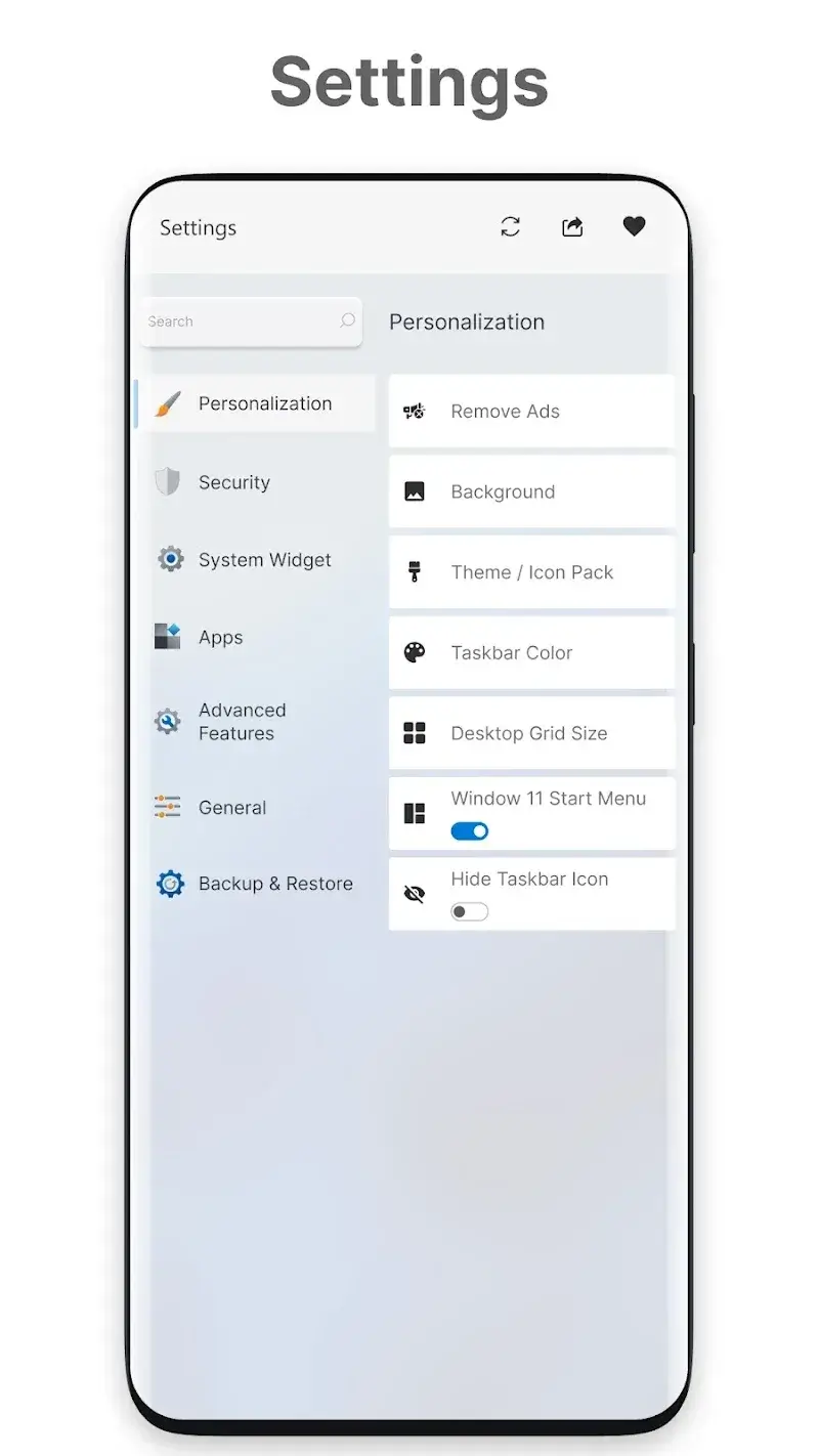 Win 12 Launcher Screenshot 6