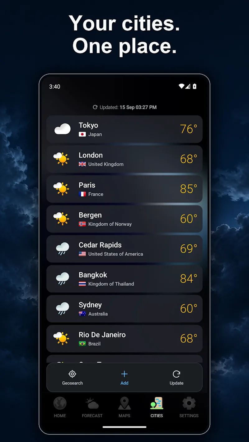Sexta Imagem do WEATHER NOW
