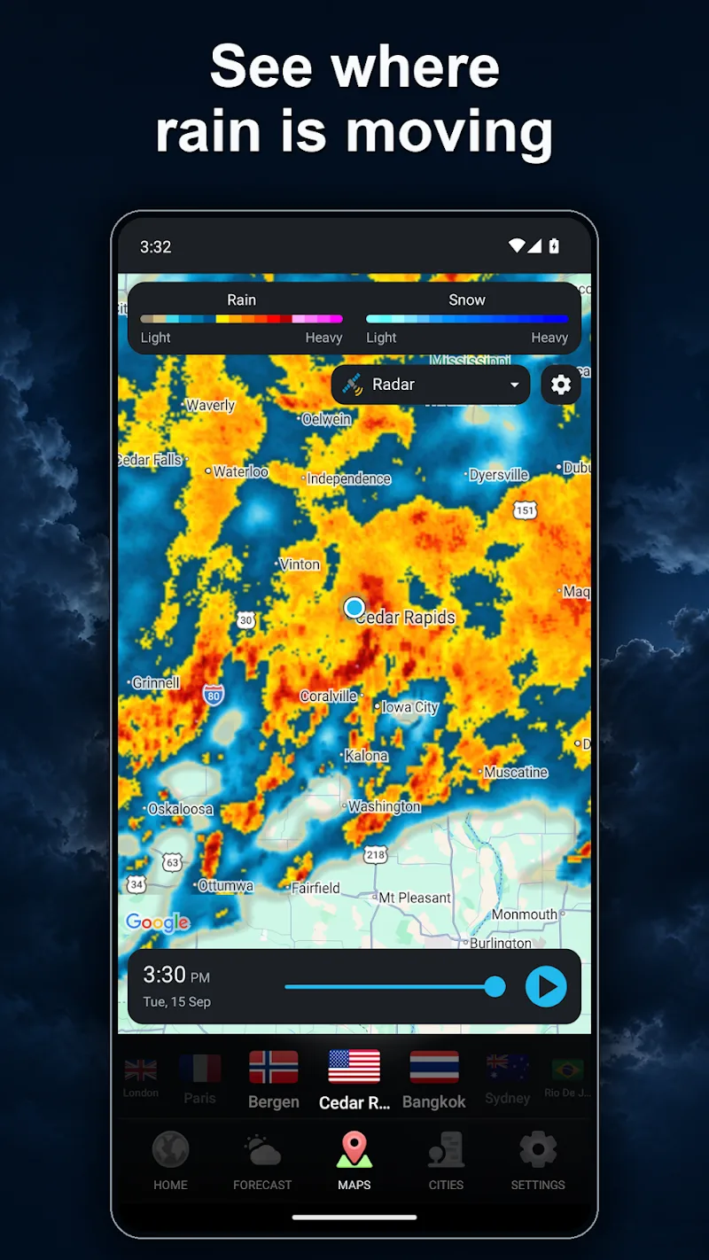 Terceira Imagem do WEATHER NOW