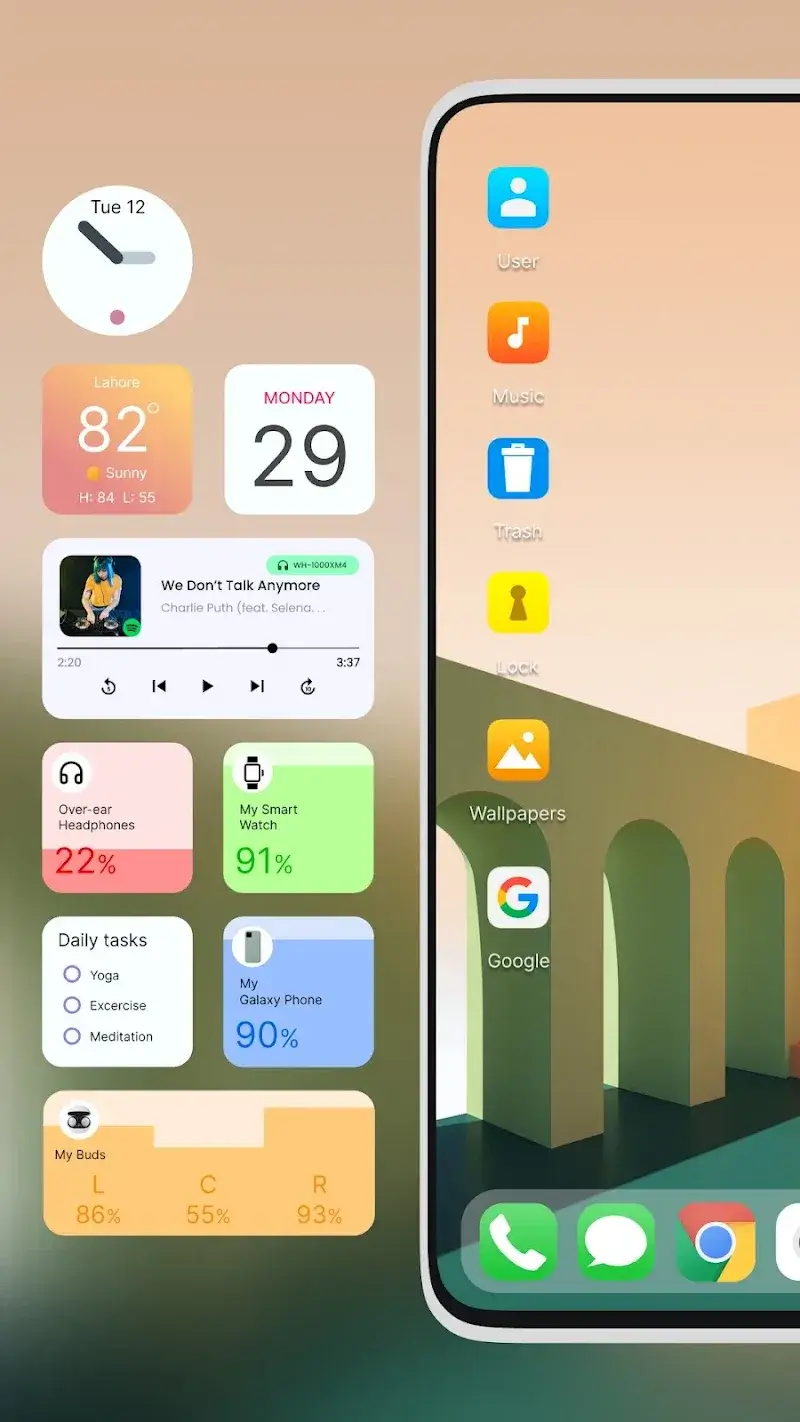 OS Style Launcher Screenshot 4
