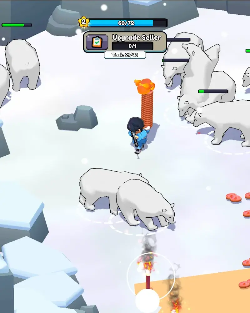 Hunter Survivor: Whiteout ภาพหน้าจอ 6