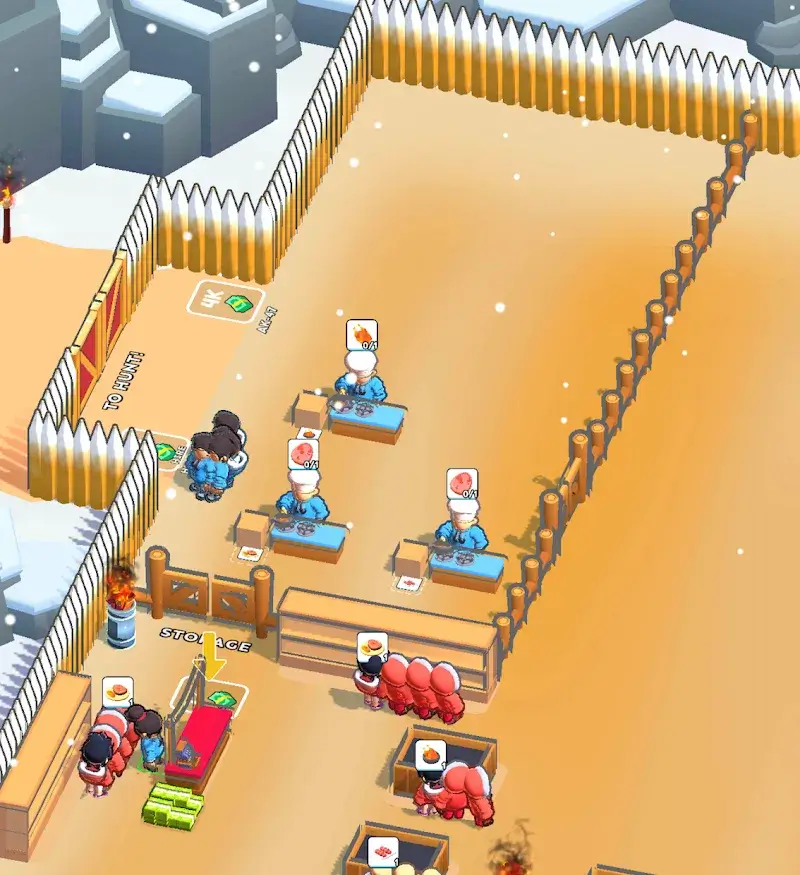 Hunter Survivor: Whiteout ภาพหน้าจอ 2