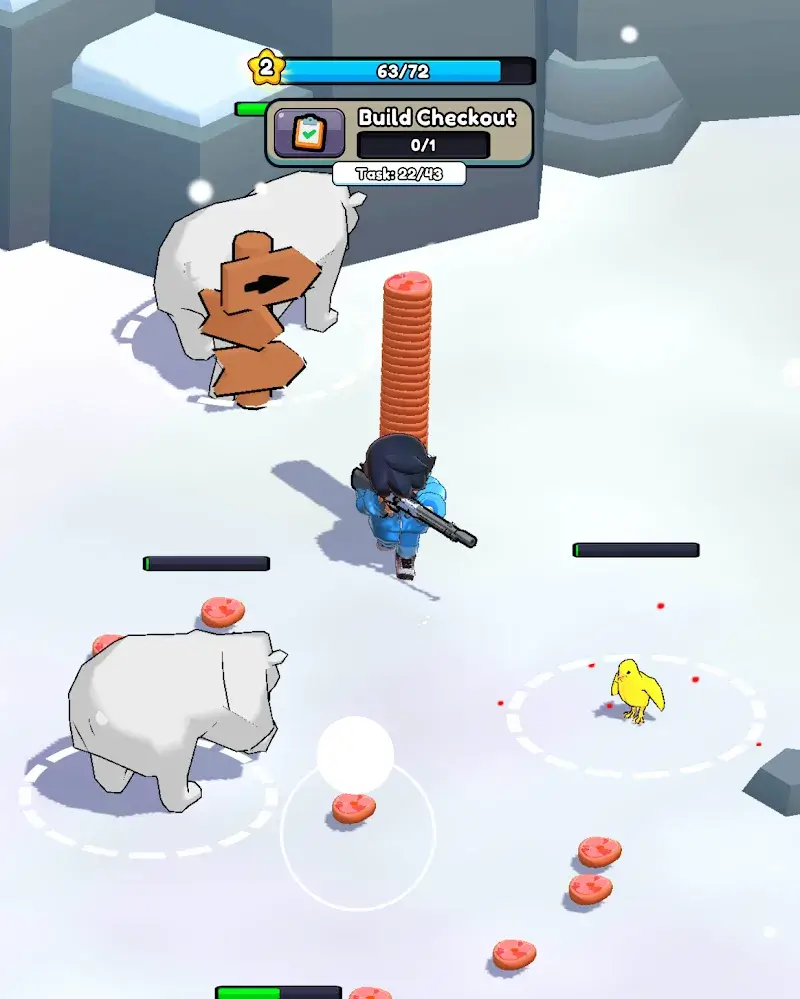 Hunter Survivor: Whiteout ภาพหน้าจอ 3