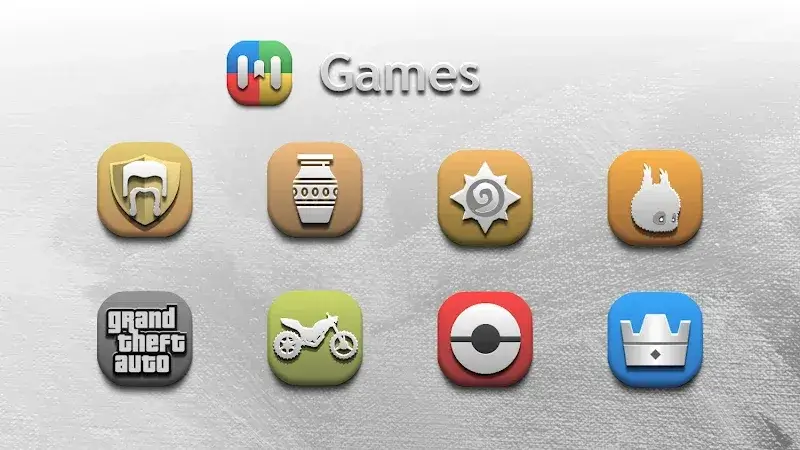 Merlen Icon Pack 스크린샷 3