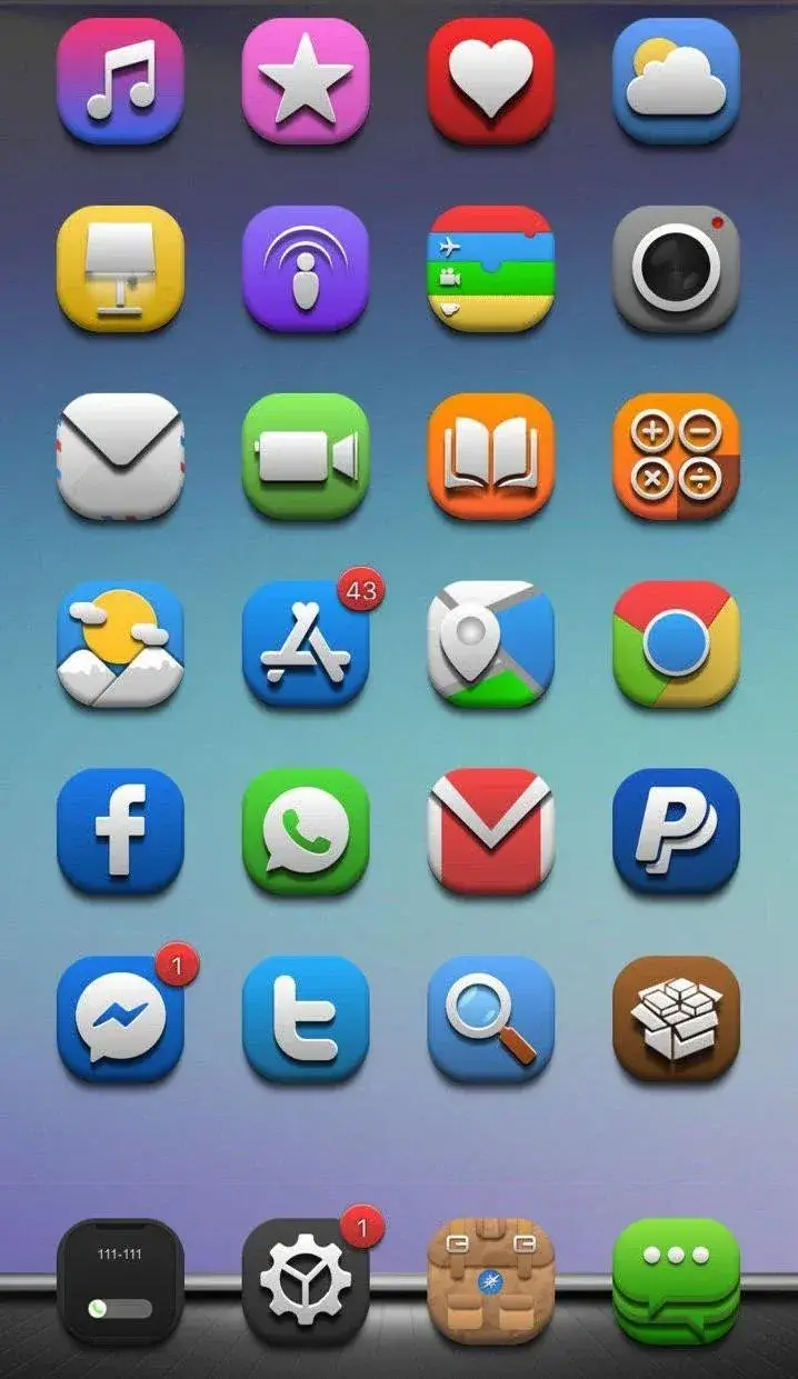 Merlen Icon Pack 스크린샷 4
