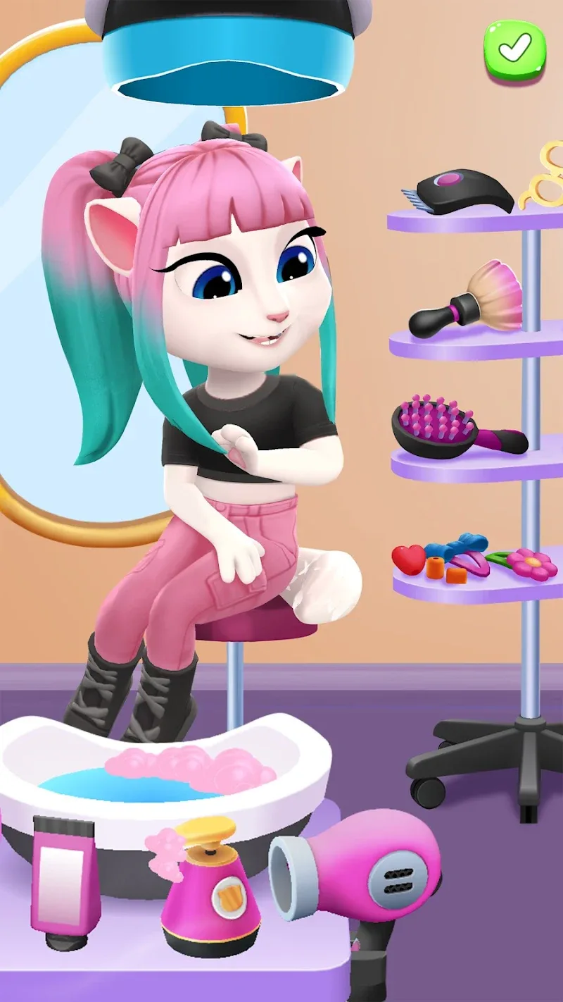 Capture d'écran 2 de My Talking Angela 2