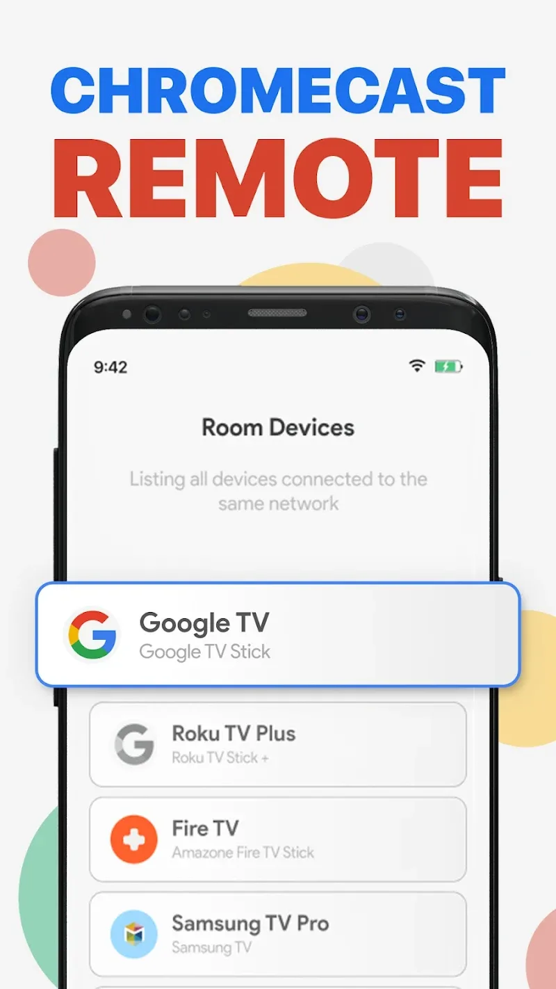 Pratinjau aplikasi Chromecast & Android TV 1