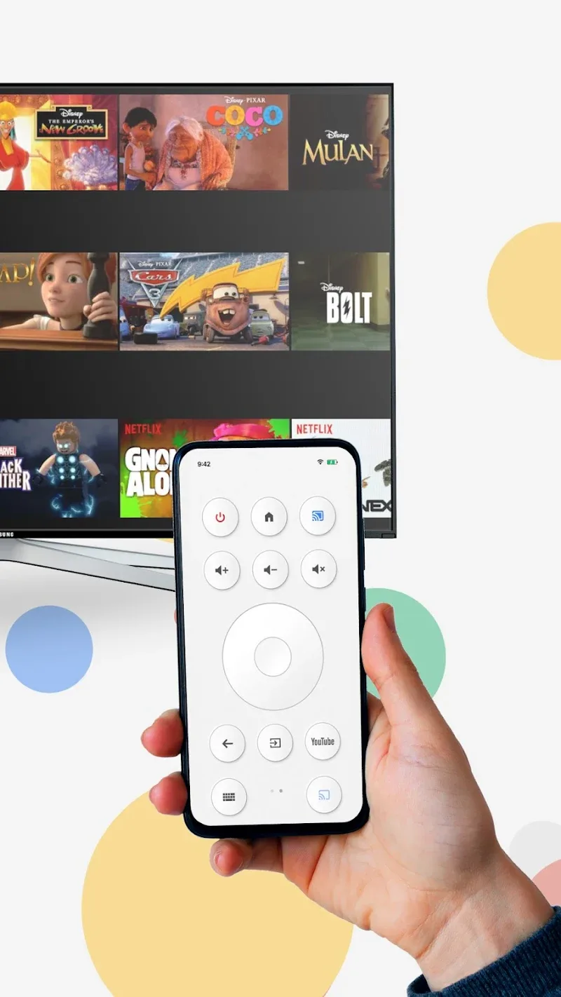 Pratinjau aplikasi Chromecast & Android TV 3