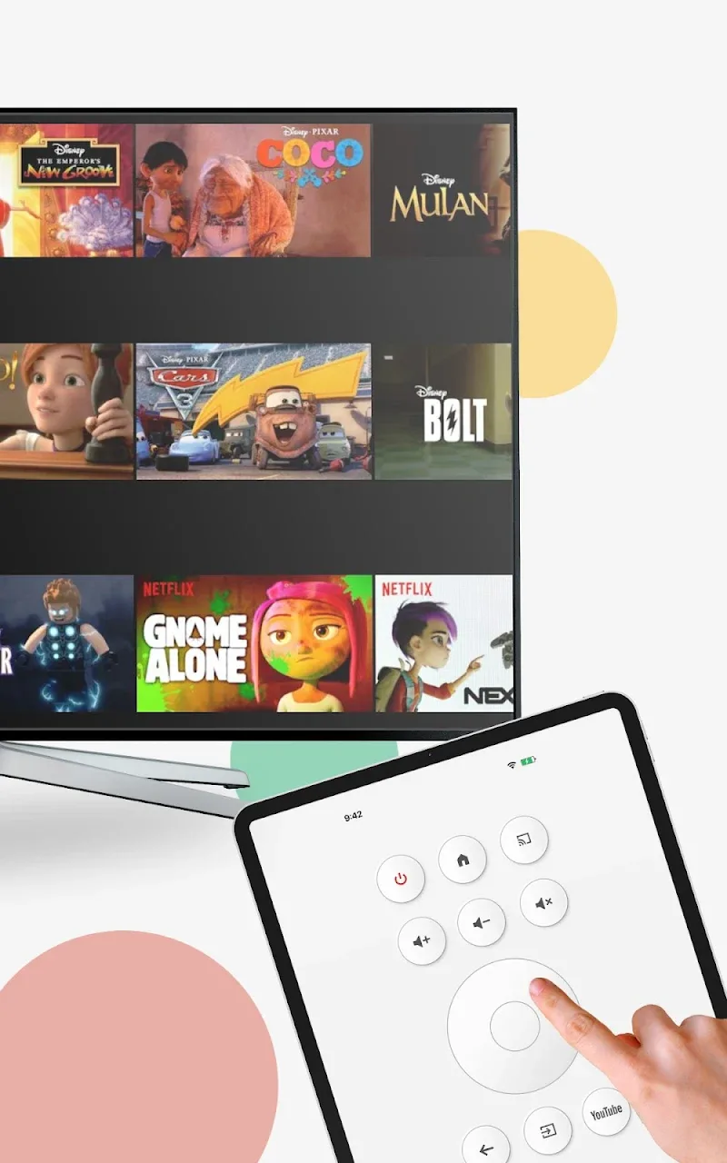 Pratinjau aplikasi Chromecast & Android TV 6