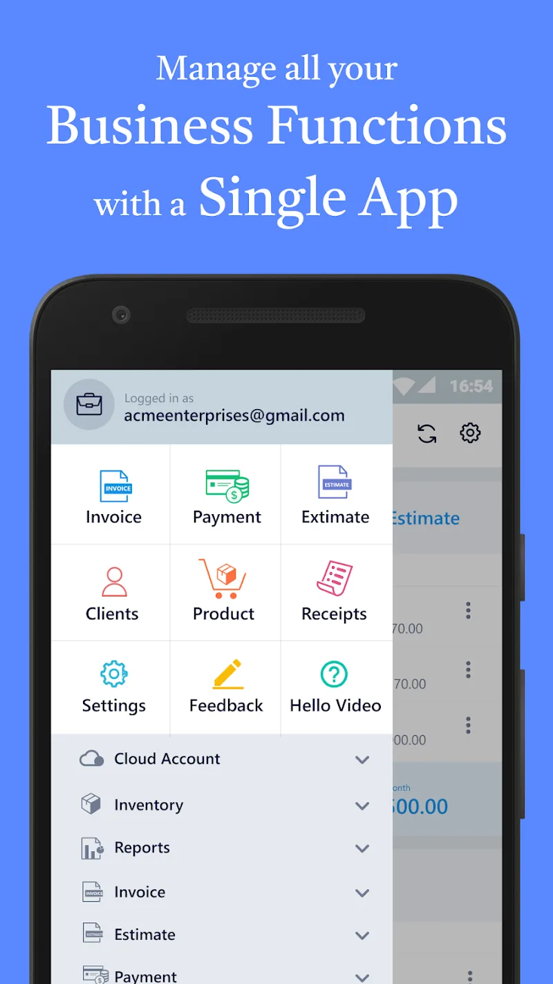 Simple Invoice Manager スクリーンショット 2