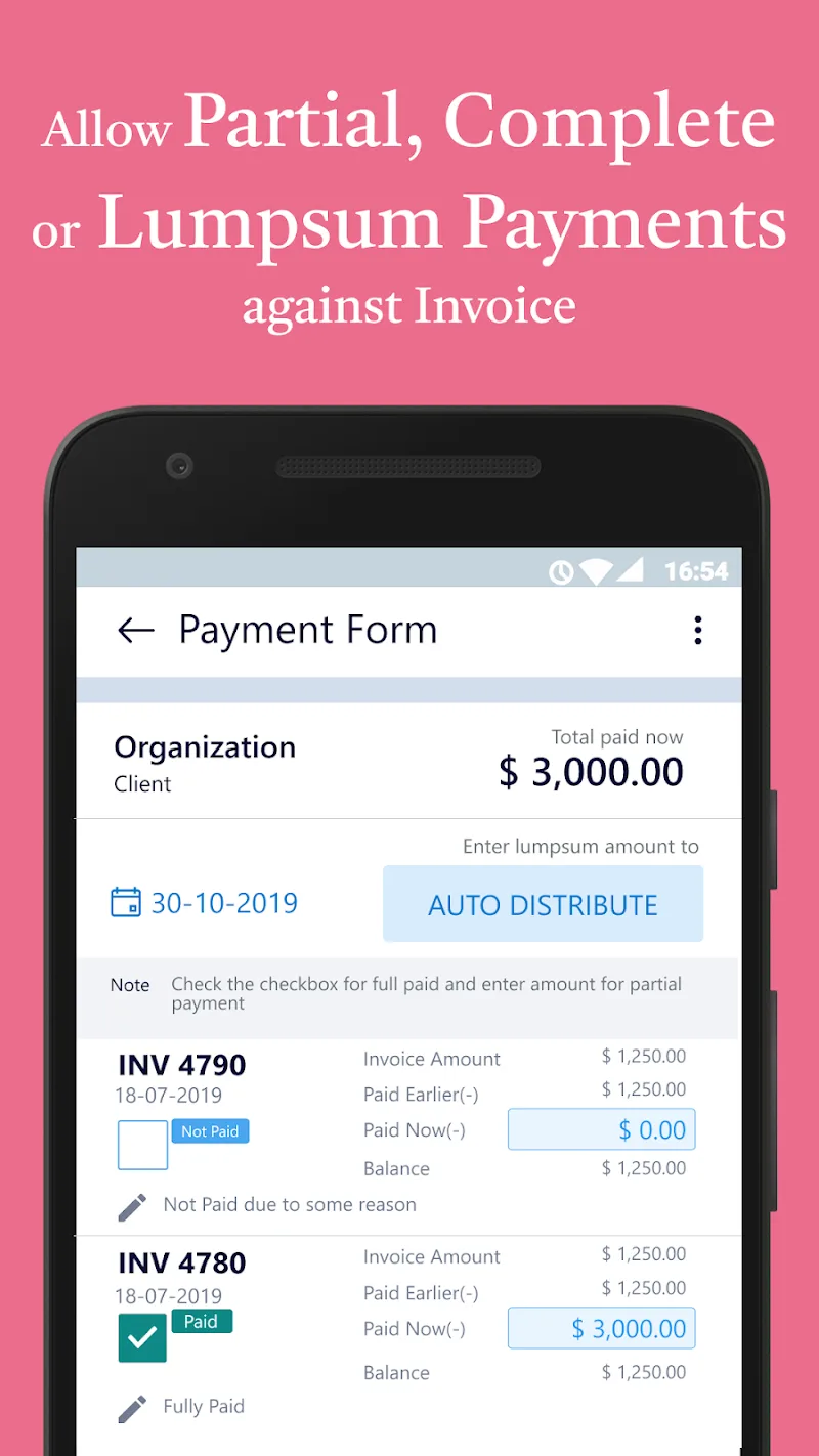 Simple Invoice Manager スクリーンショット 5