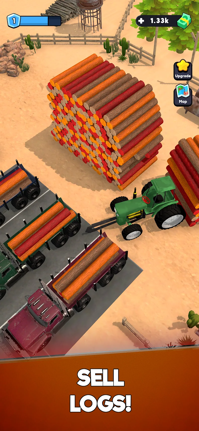 Idle Lumber Chopper Empire Inc capture d'écran 5