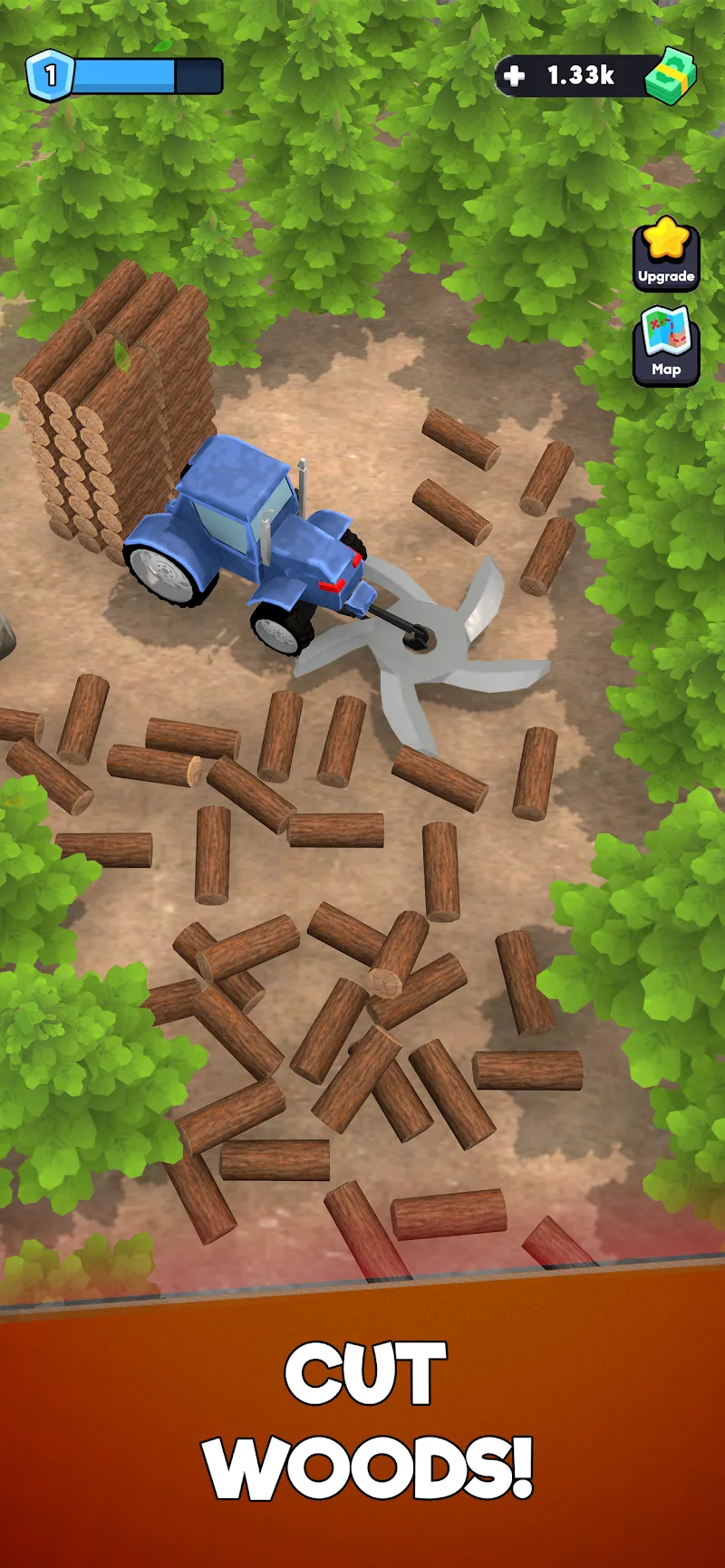 Idle Lumber Chopper Empire Inc capture d'écran 3