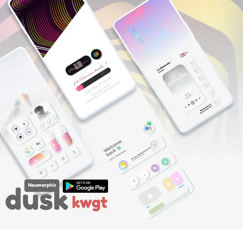 Dusk KWGT - スクリーンショット 4