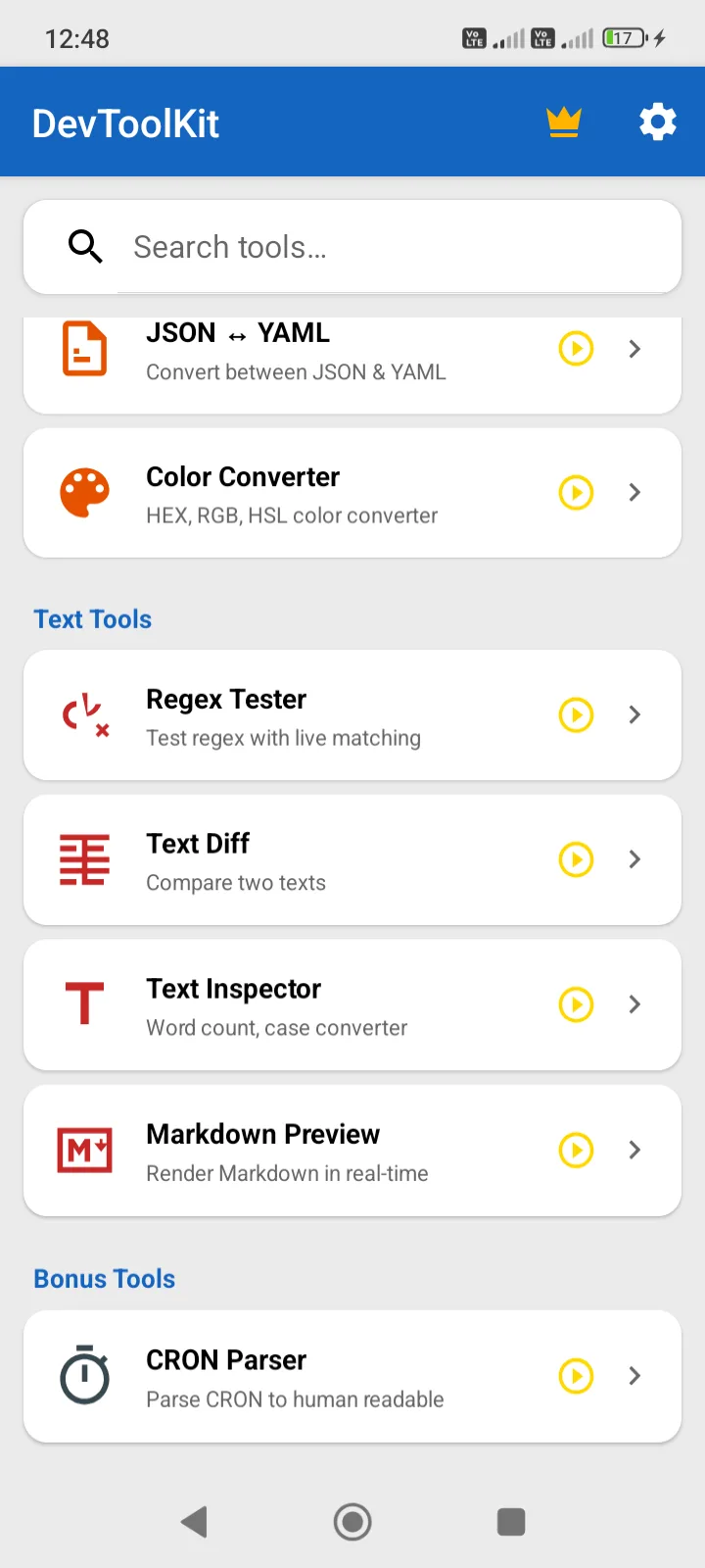 DevToolKit captura 2
