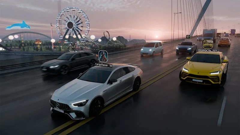 Traffic Racer Russian Village captura de tela 3