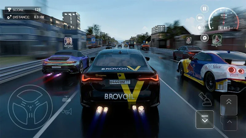 Traffic Racer Russian Village captura de tela 4