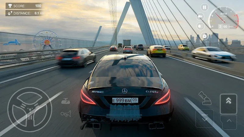 Traffic Racer Russian Village captura de tela 1
