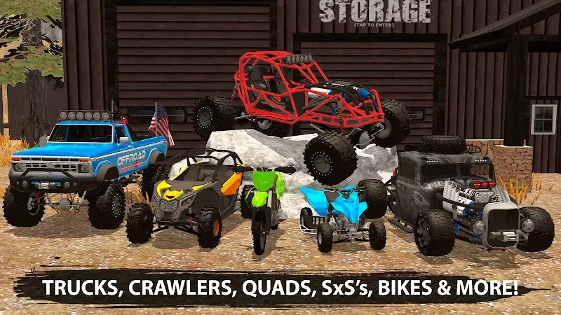 Offroad Outlaws MOD APK capture d'écran 1
