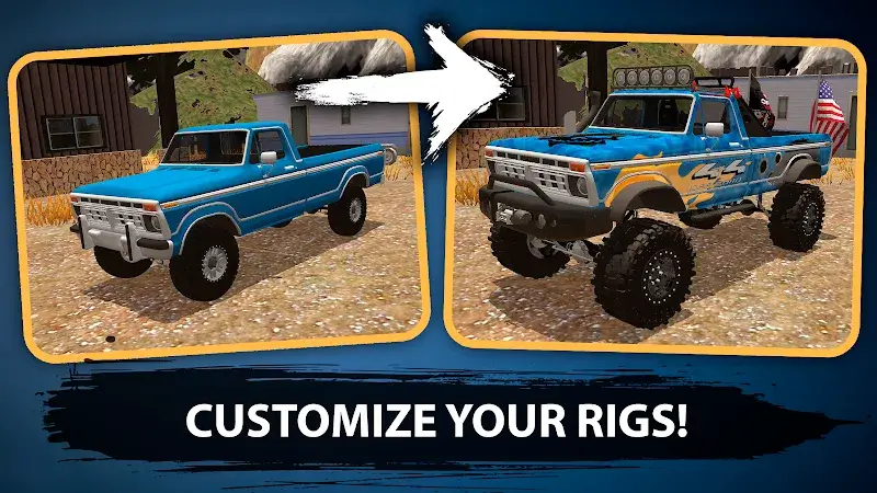 Offroad Outlaws MOD APK capture d'écran 3