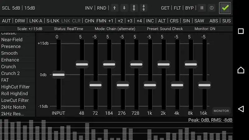 RE Equalizer, FX screenshot 2
