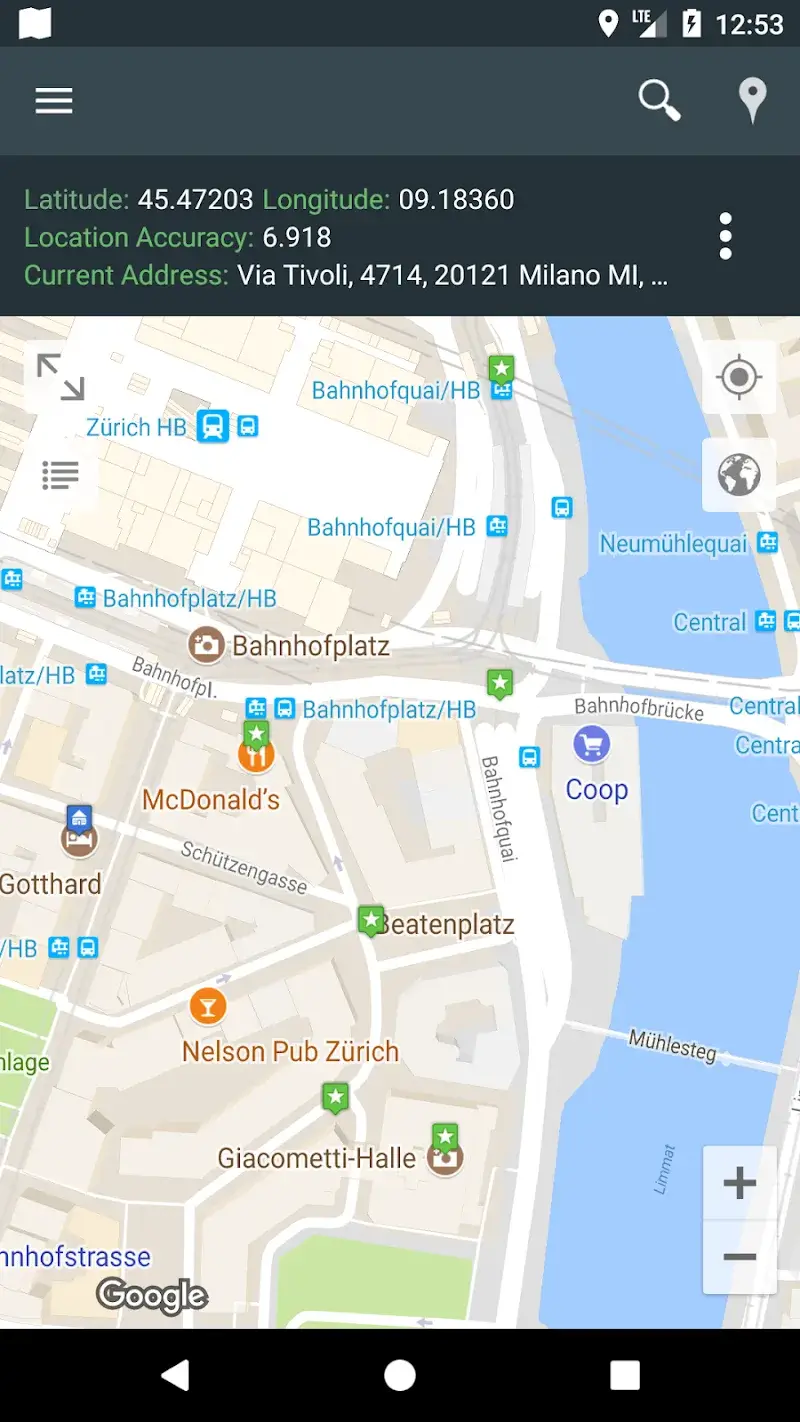 My Location - Screenshot 1