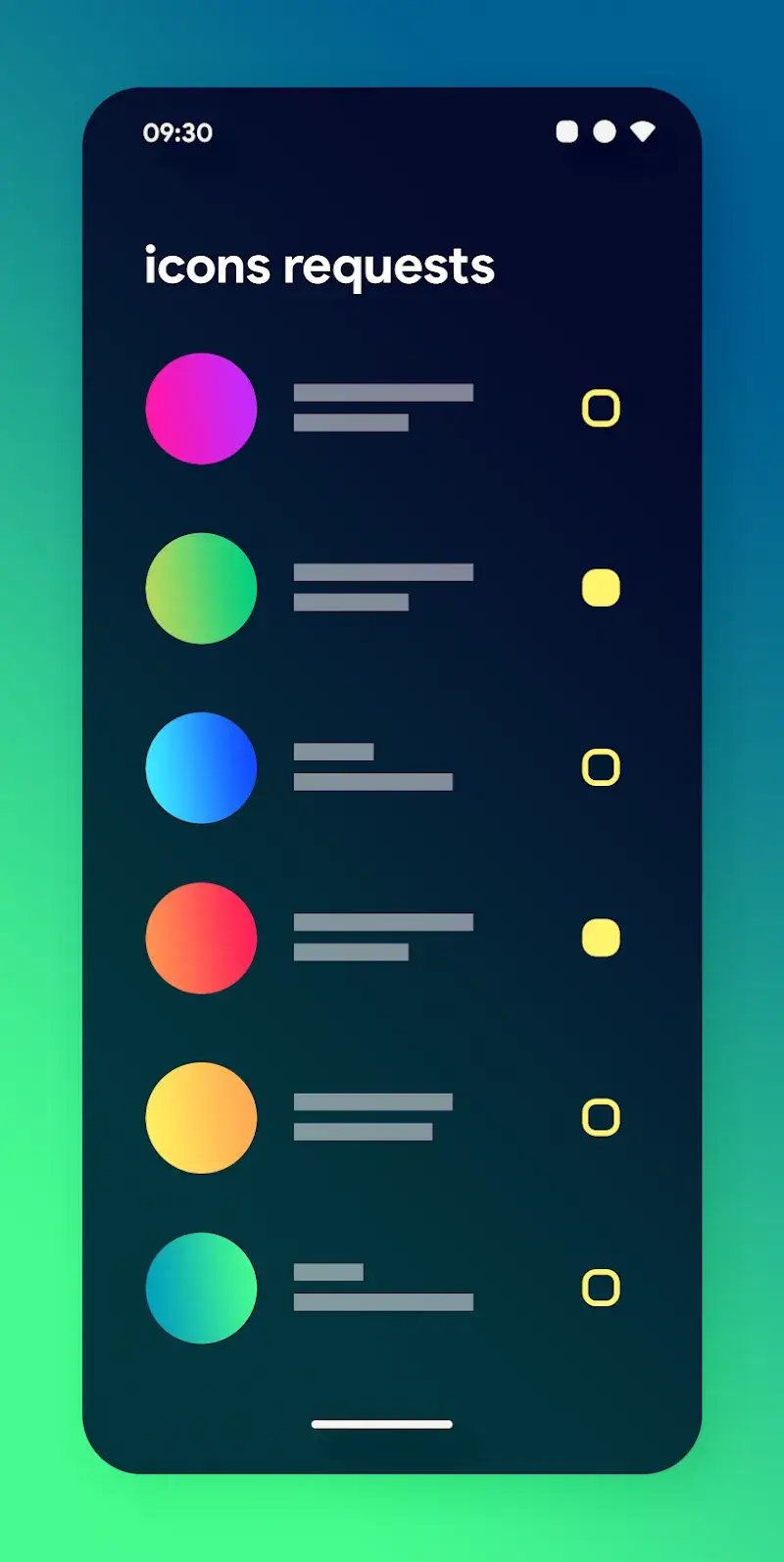Gladient Icon Pack ekran görüntüsü 4