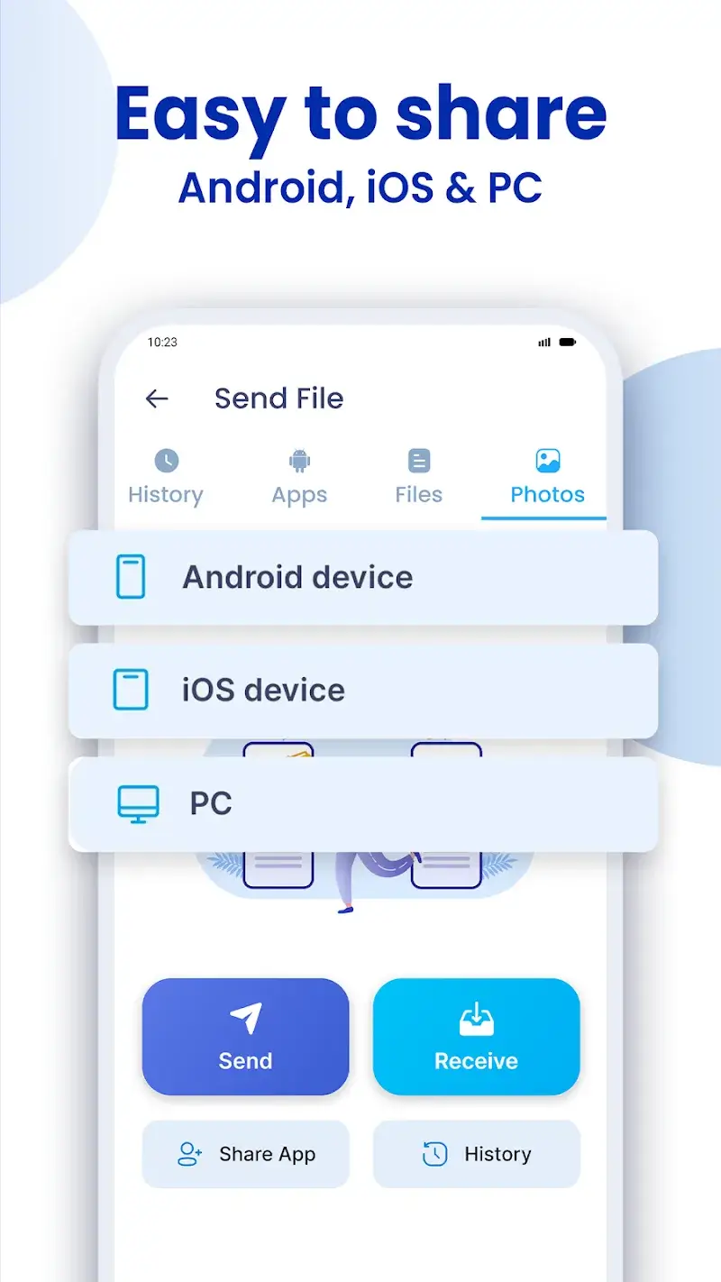 SHARE: Share it, File Transfer ảnh chụp màn hình 5