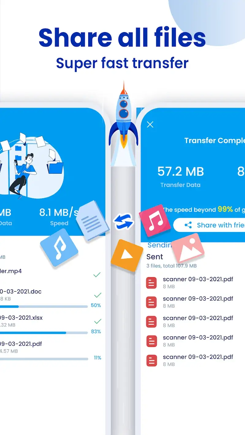 SHARE: Share it, File Transfer ảnh chụp màn hình 2