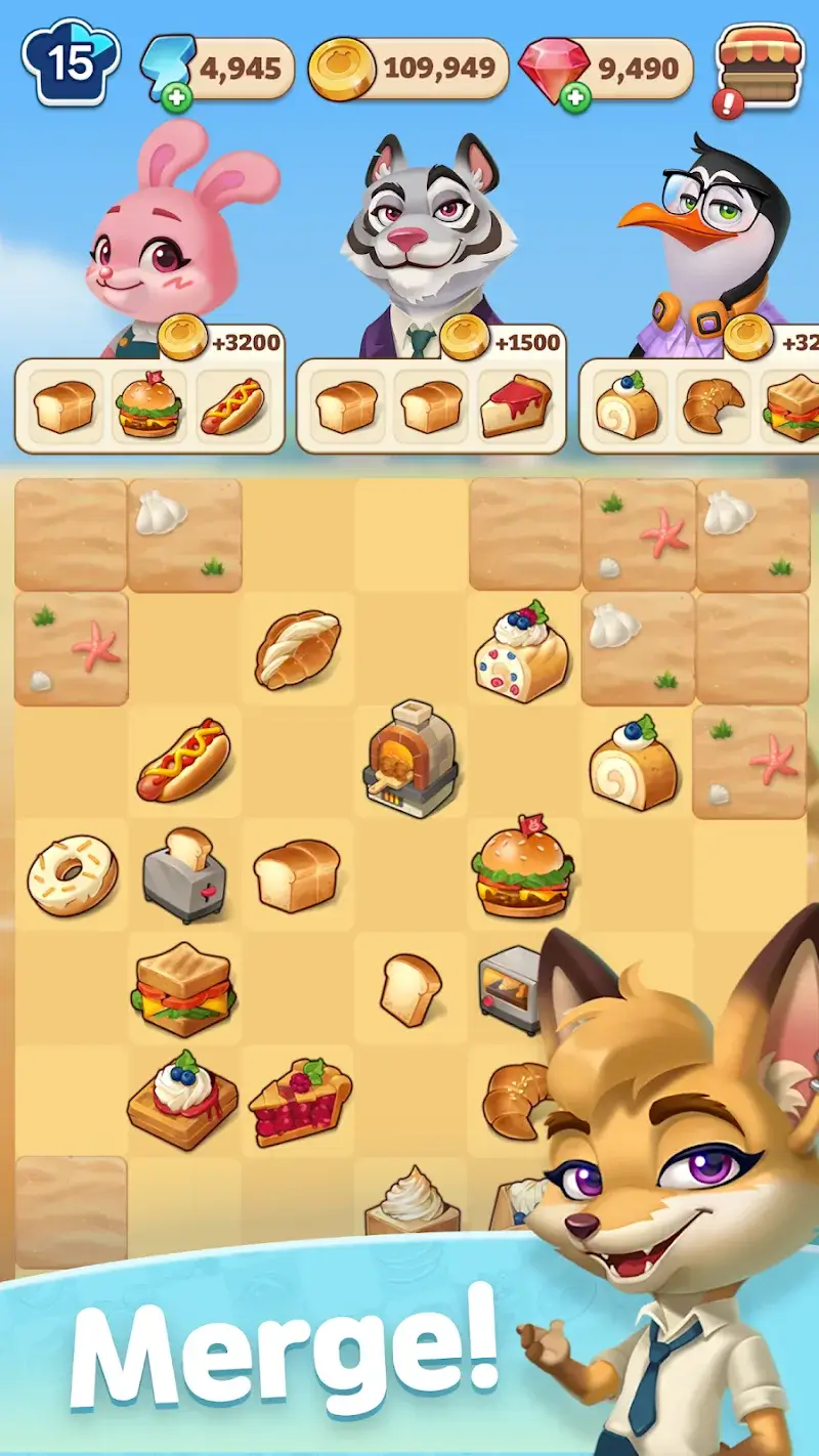 Anipang Merge screenshot 2