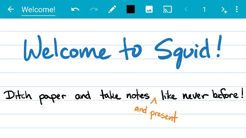 Squid: Take Notes Screenshot 1