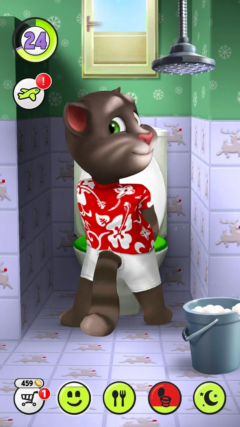 Tangkapan layar My Talking Tom 2