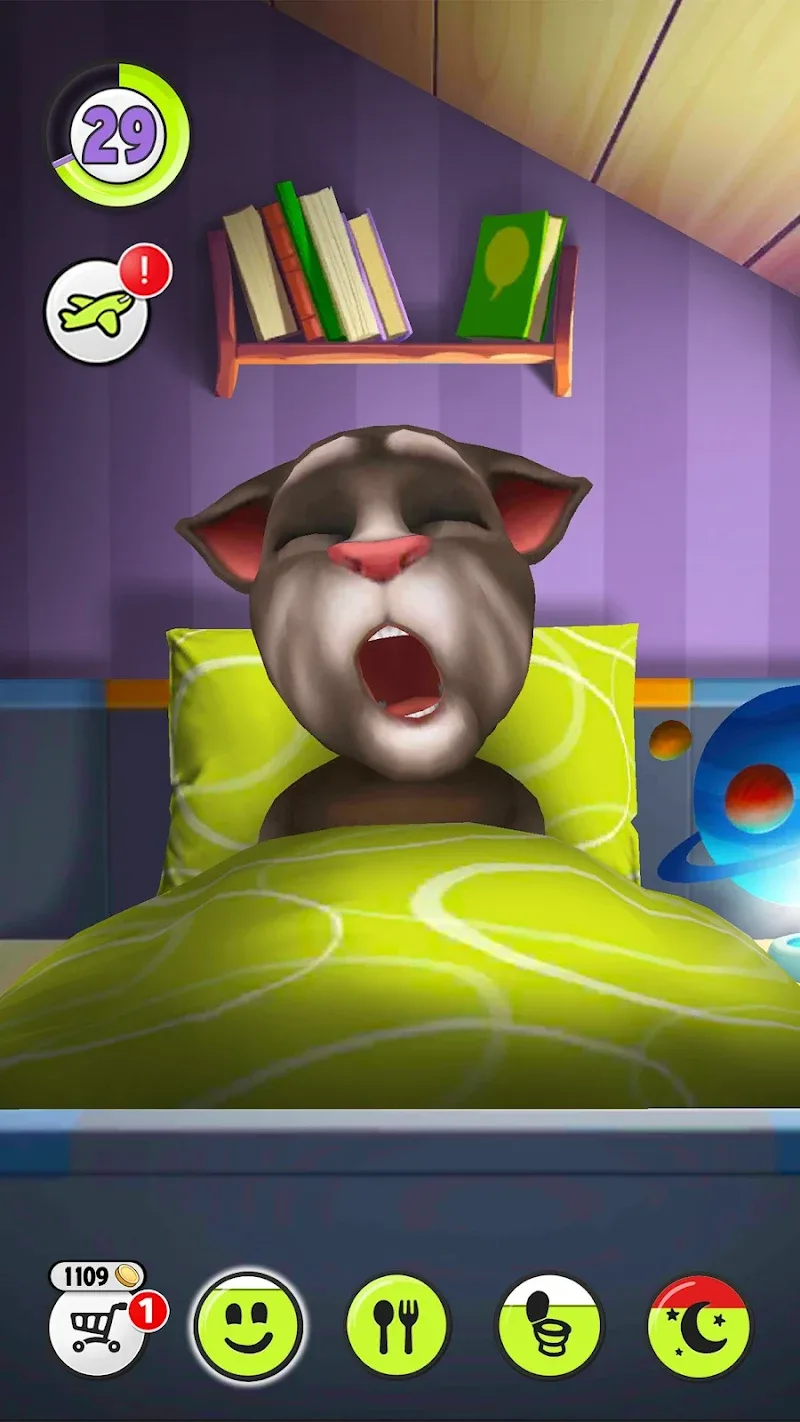Tangkapan layar My Talking Tom 5