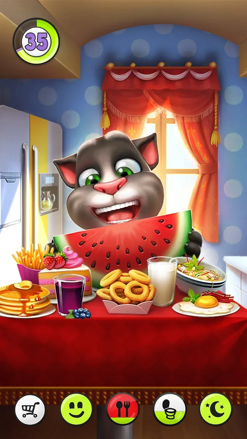 Tangkapan layar My Talking Tom 3