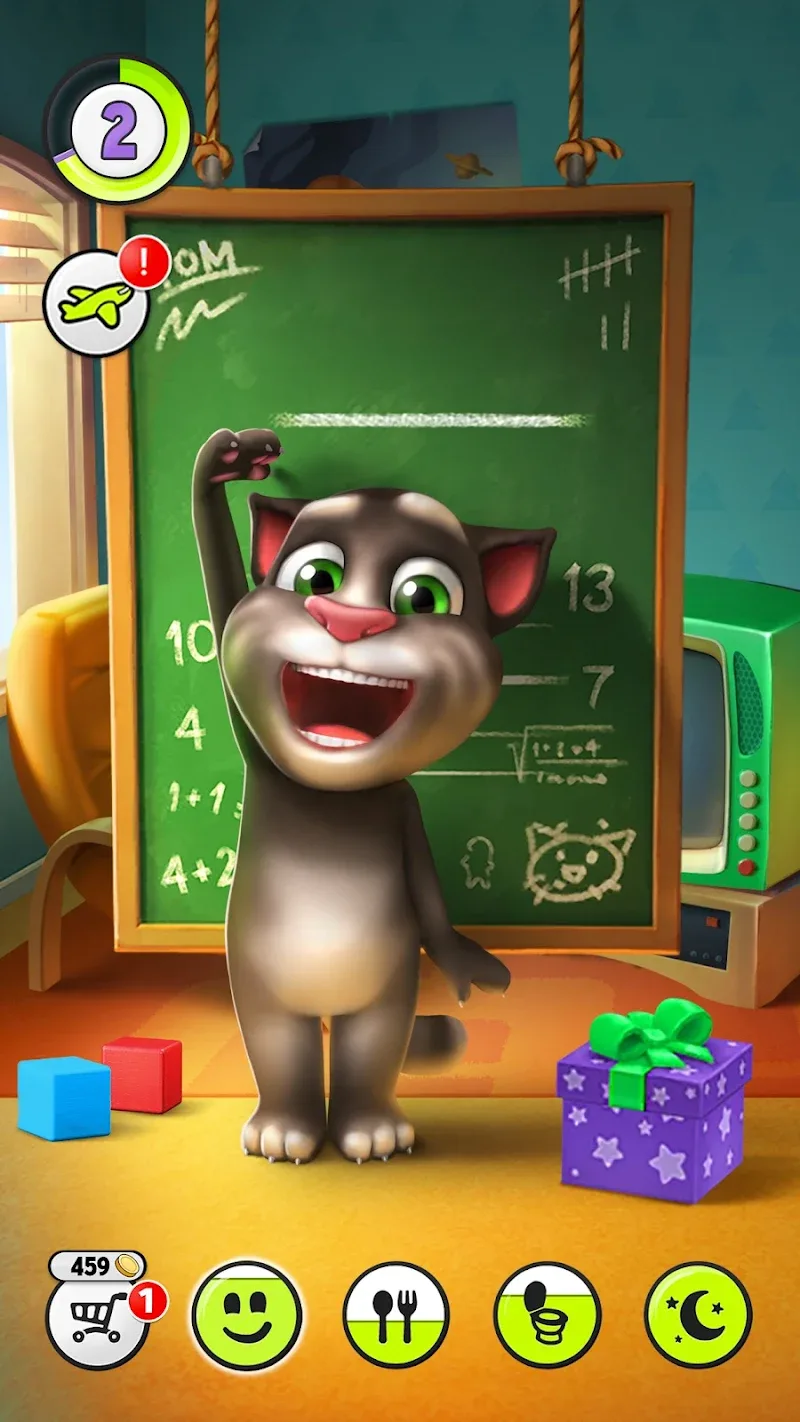 Tangkapan layar My Talking Tom 6